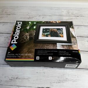 Polaroid 7-Inch Digital Picture Frame - Black and White